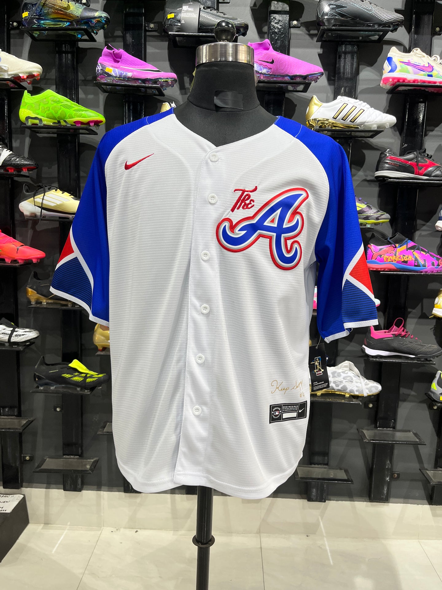 OLSON 28 White Atlanta Braves MLB Jersey