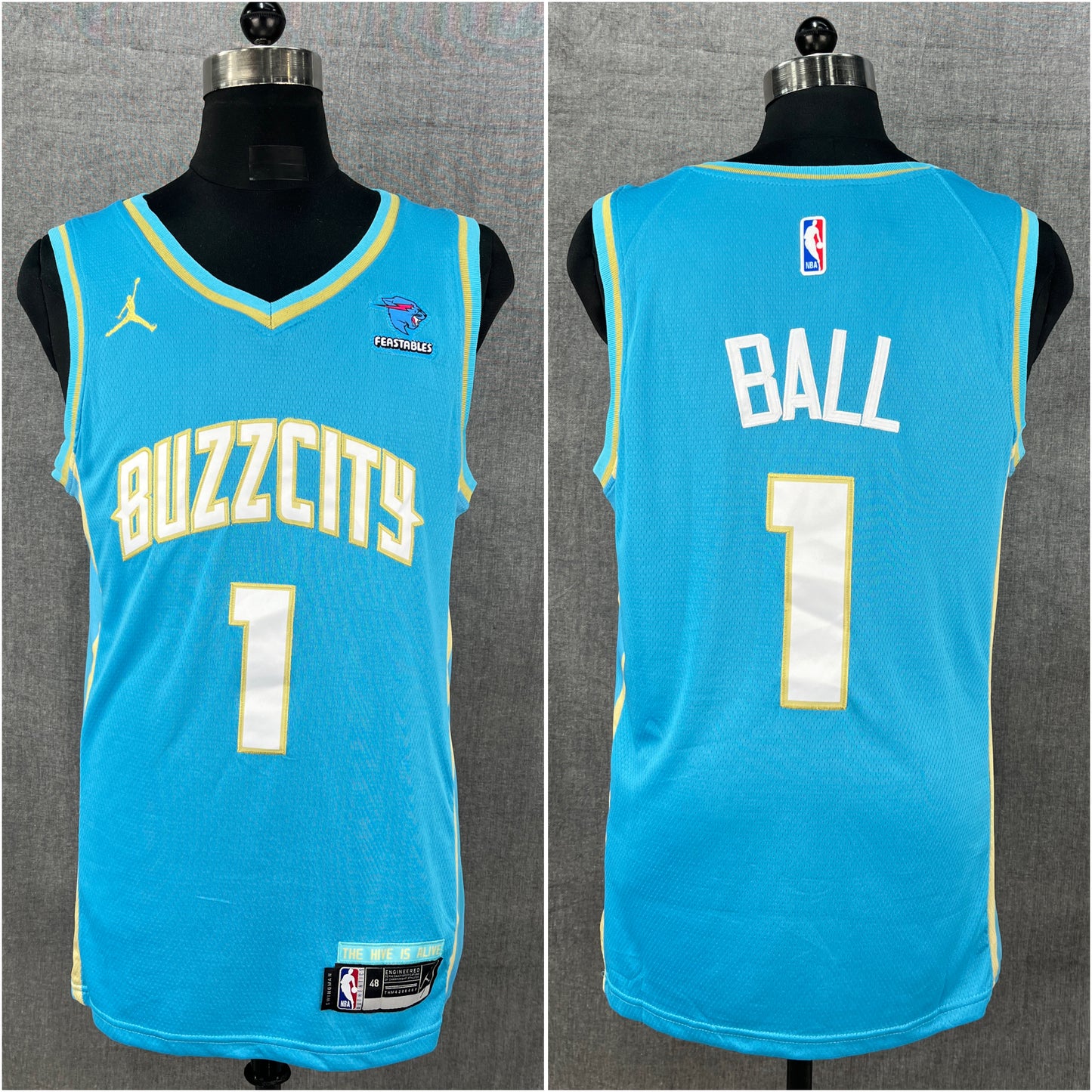 LaMelo Ball 1 Charlotte Hornets Buzz City NBA Jersey