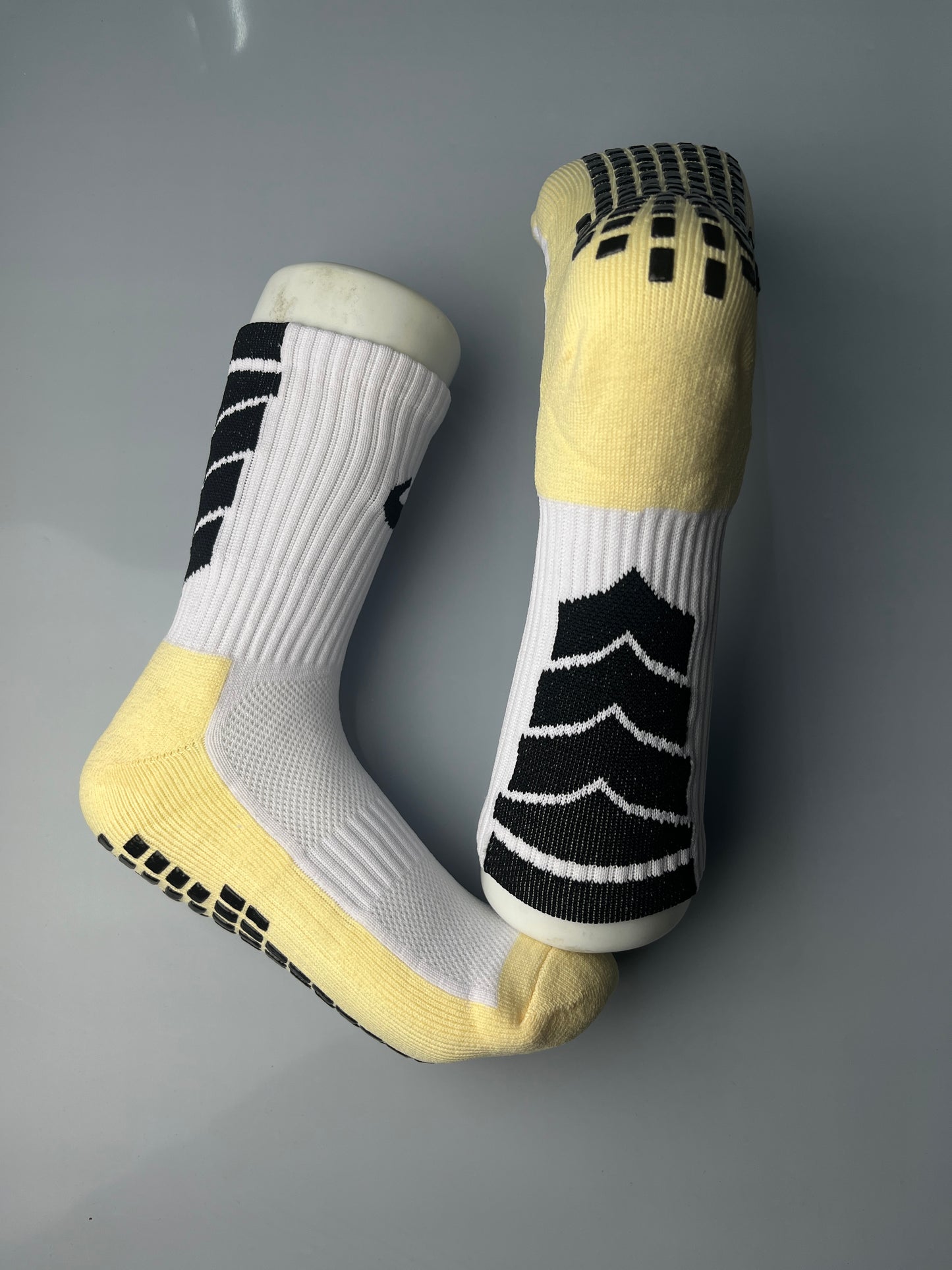 Nike White Grip Socks Crew