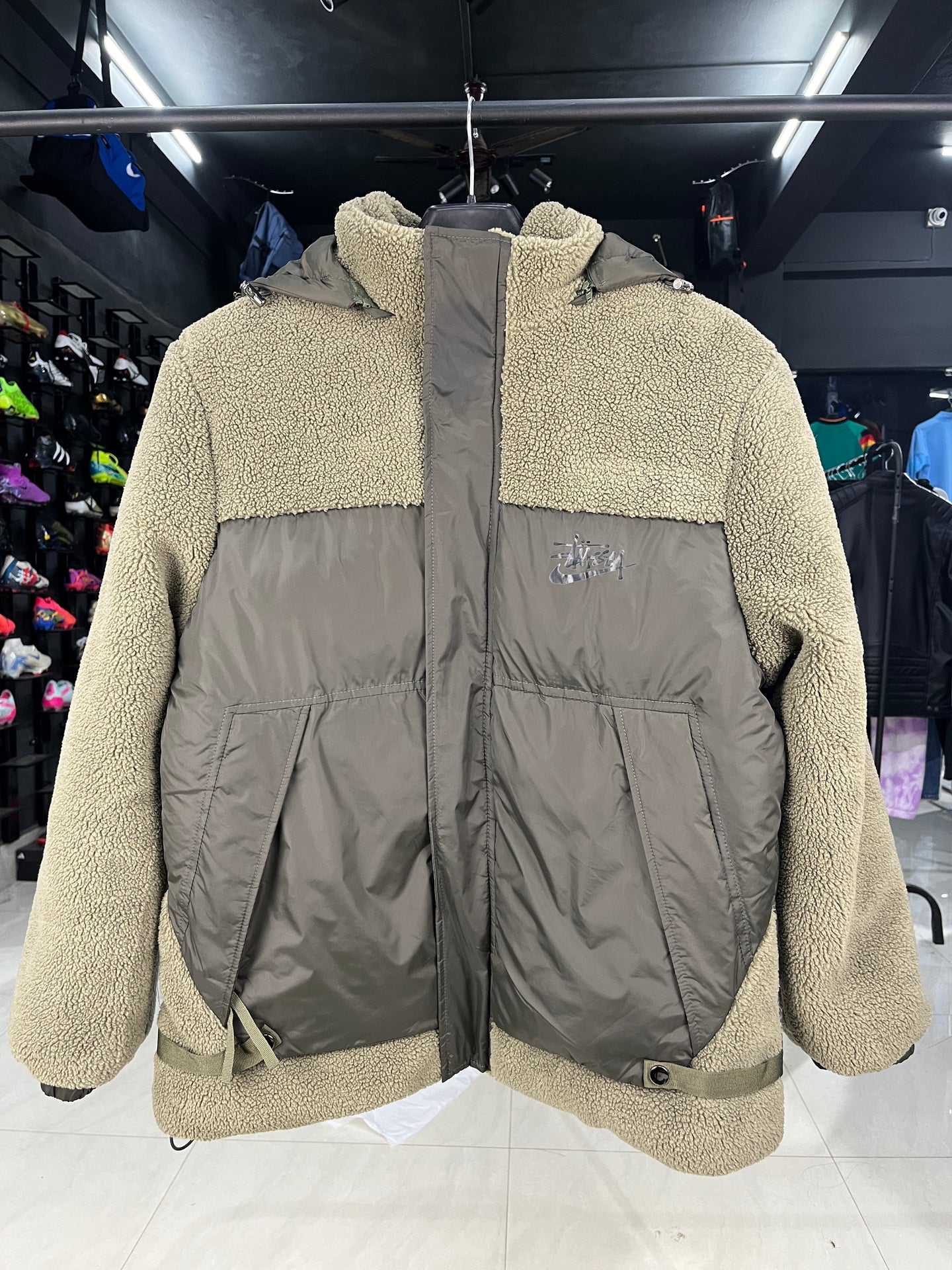 NIKE X STUSSY Reversible Fleece Jacket