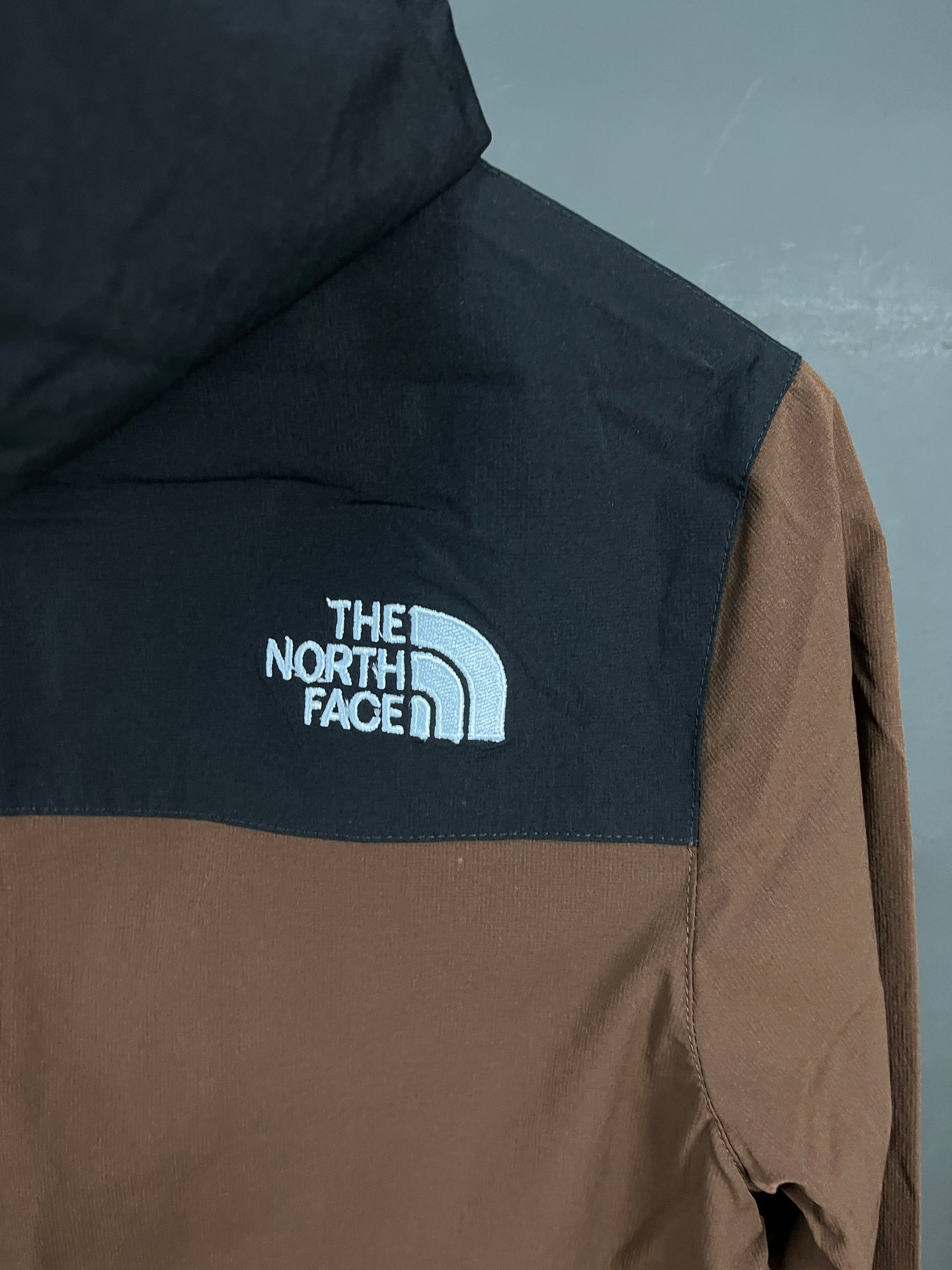 The North Face Brown & Black Light Jacket