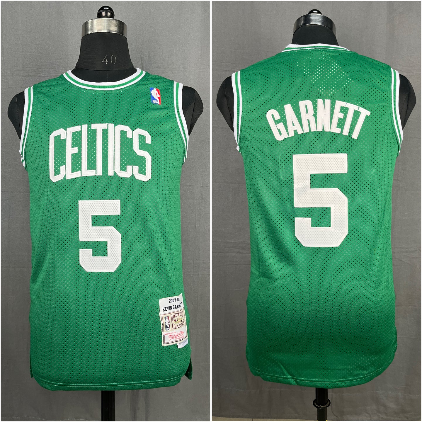Garnett 5 Celtics Green NBA Jersey
