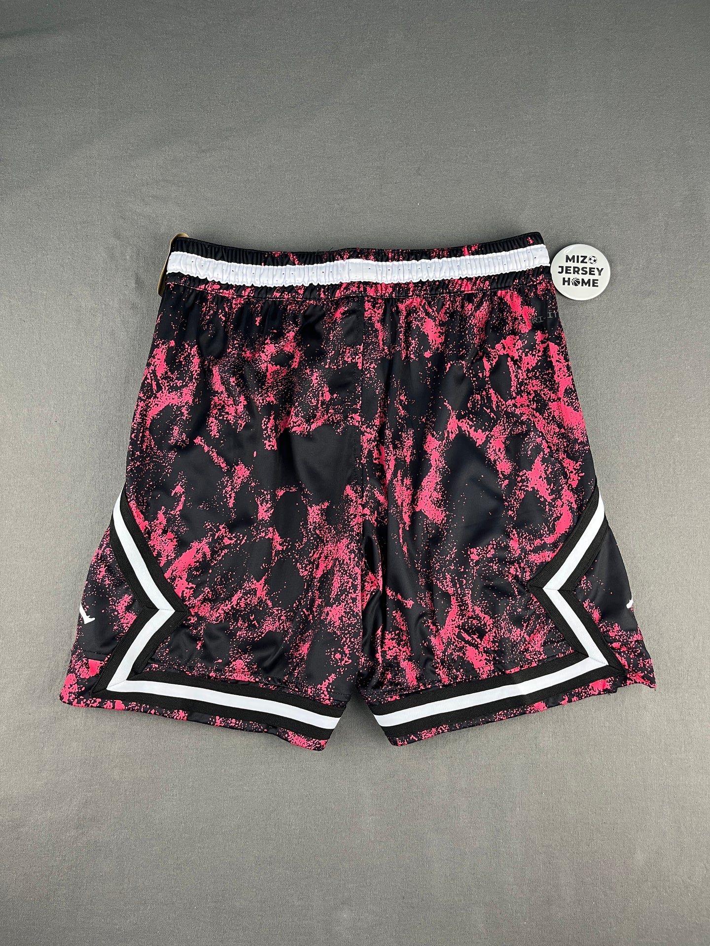 Jordan Red Lava Diamond Shorts