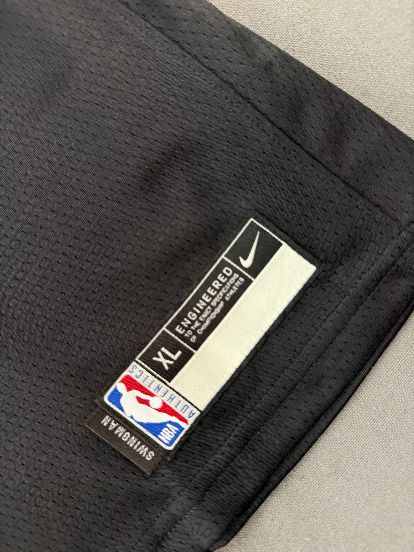 JAMES 23 Black Los Angeles Lakers Heat Pressed Edition NBA Kids Jersey