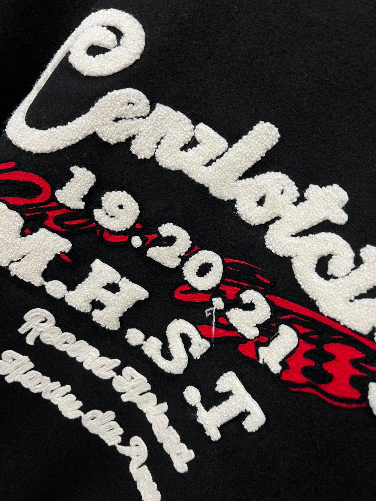 Black/White Varsity Jacket