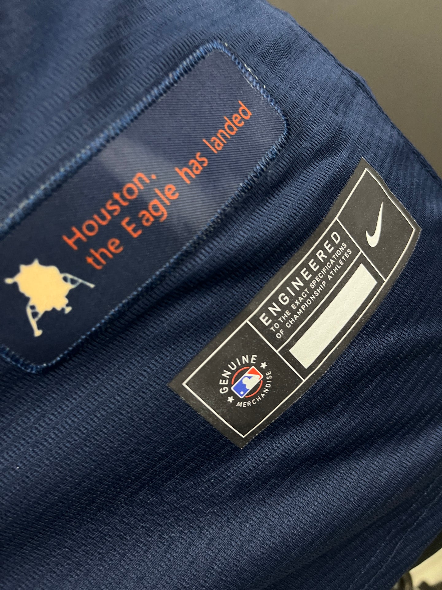 TUCKER 30 Navy Space City MLB Jersey