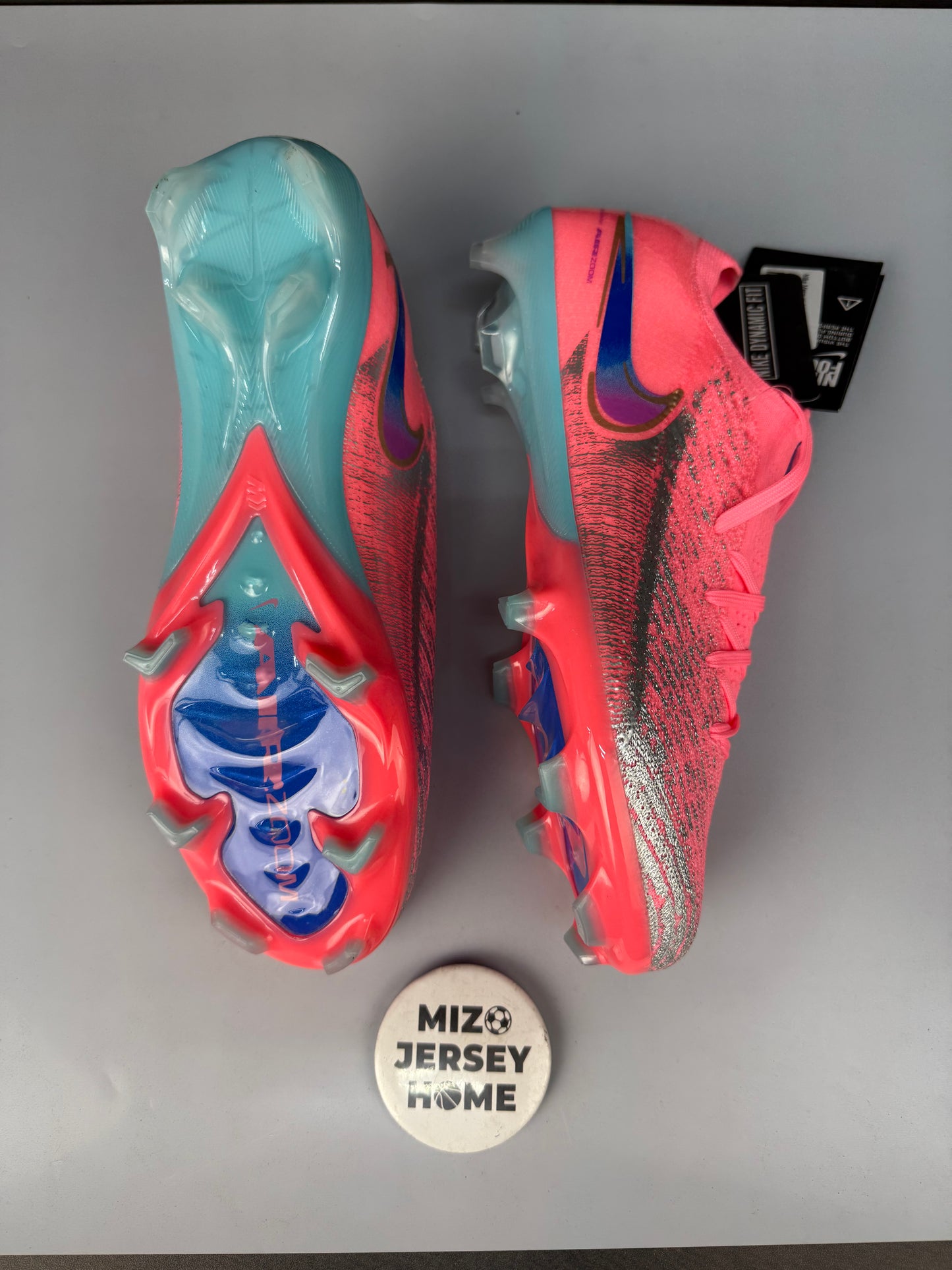 Nike Mercurial Air Zoom Pink FG Football Shoes