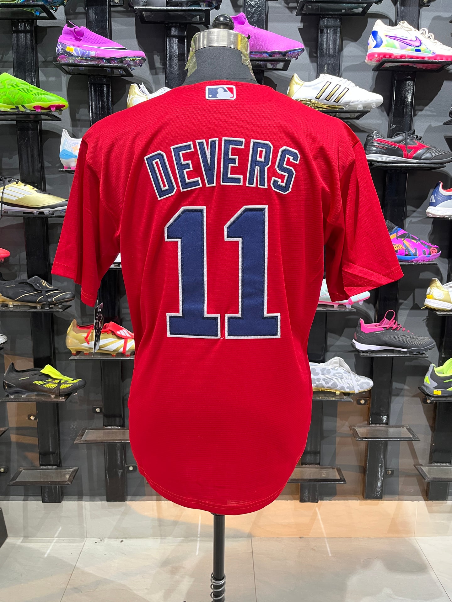 DEVERS 11 Red Red Sox MLB Jersey