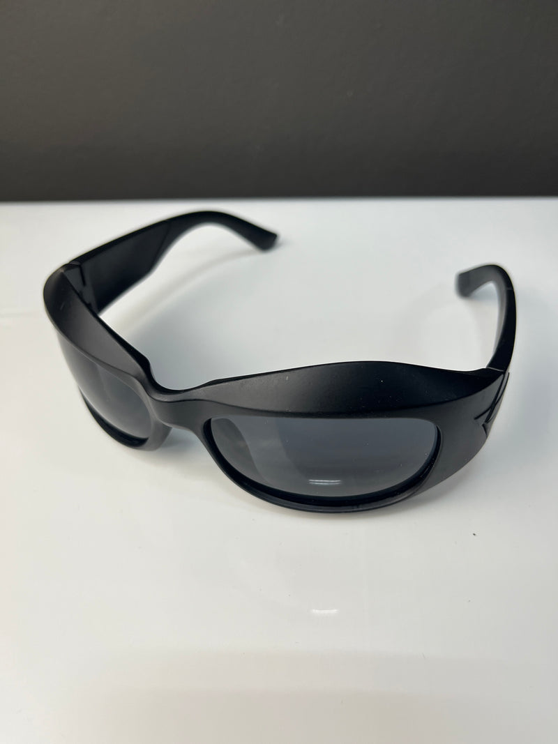 Black Oversized y2k Sunglasses