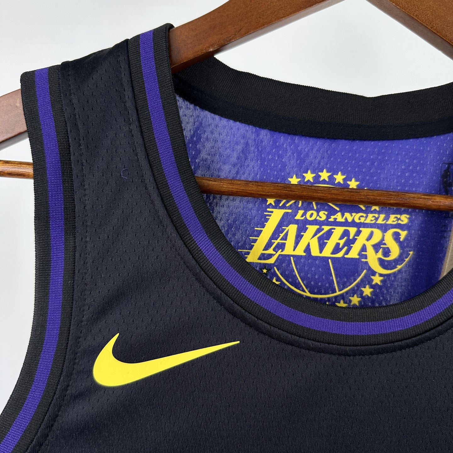 DONCIC 77 Blue LakeShow Heat Pressed Edition NBA Jersey