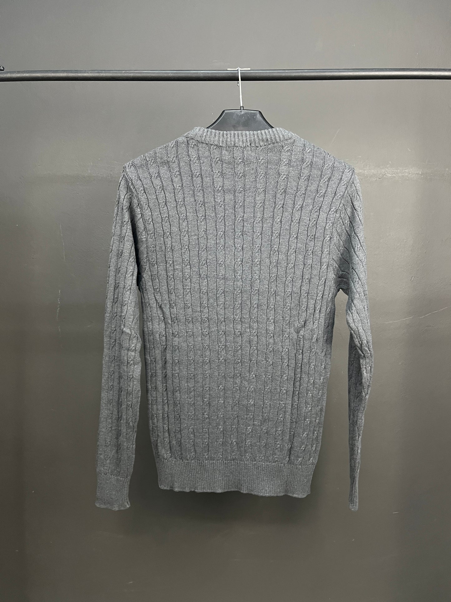 Ralph Lauren Gray Round Neck Sweater