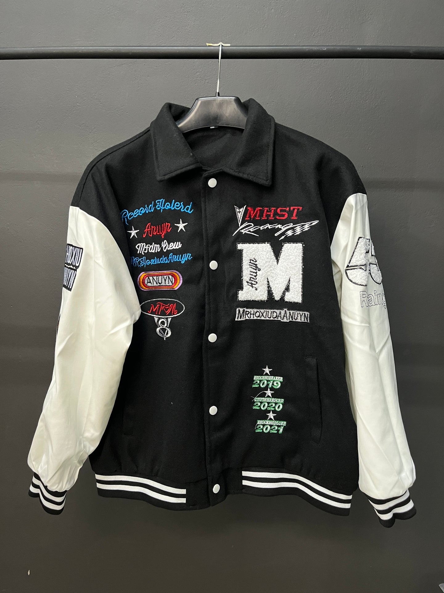 Black/White Varsity Jacket