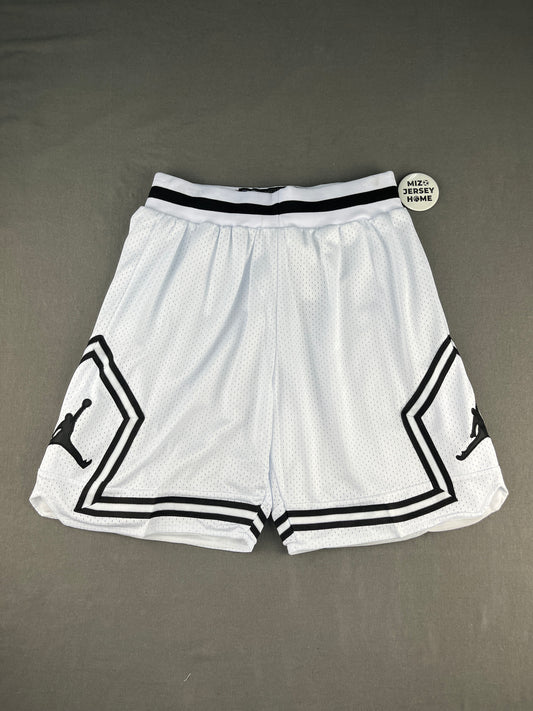 Jordan White Diamond Shorts