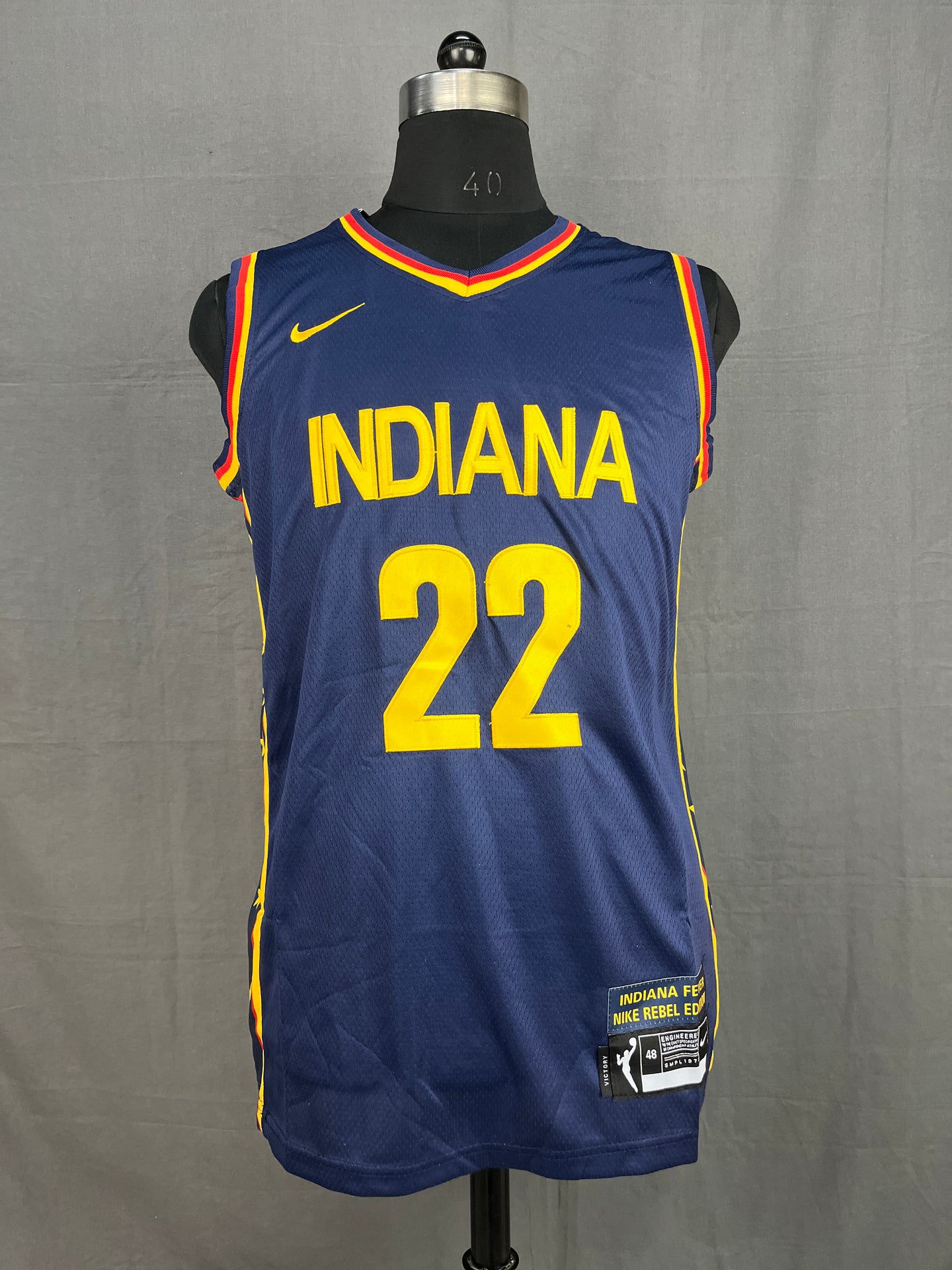 Clark 22 Indiana Dark Blue NBA Jersey