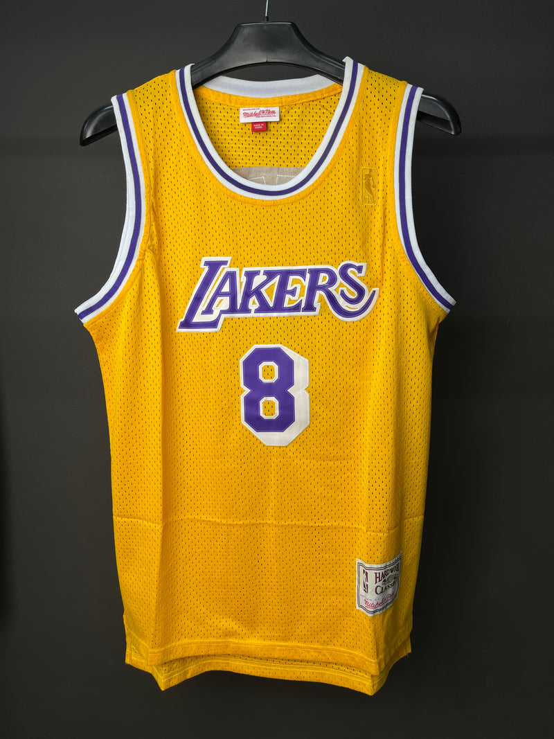 Bryant 8 Yellow Lakers NBA Jersey