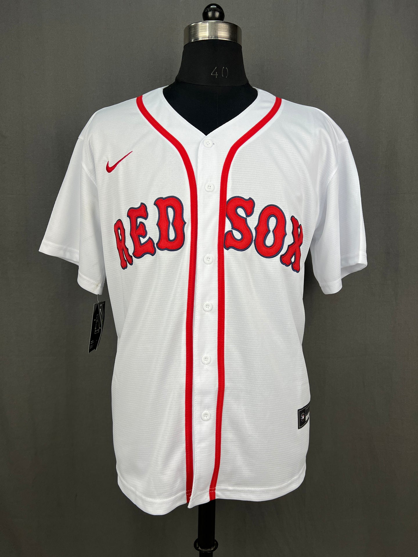 DEVERS 11 White Boston Red Sox MLB Jersey
