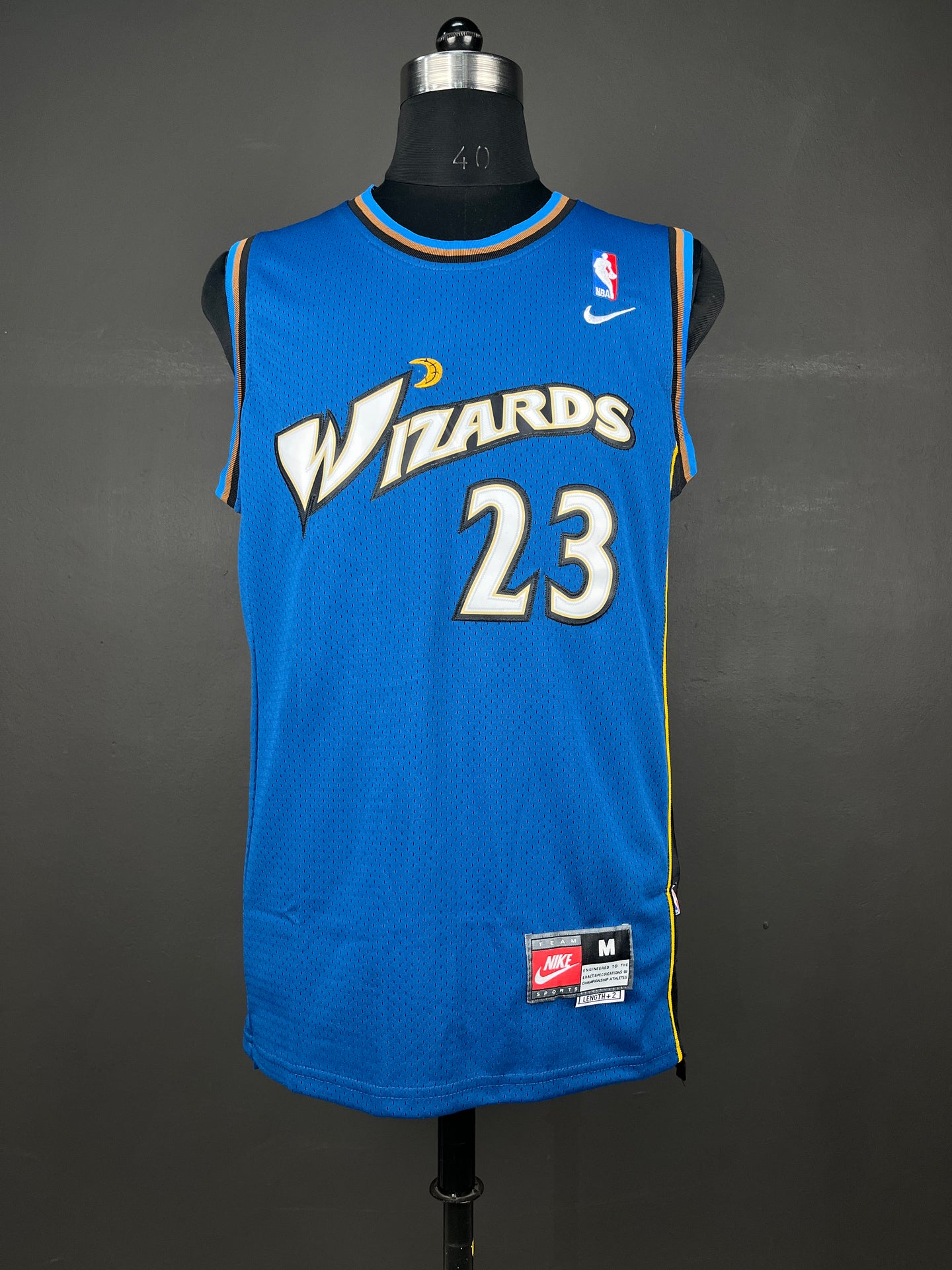 JORDAN 23 Blue Washington Wizards NBA Jersey