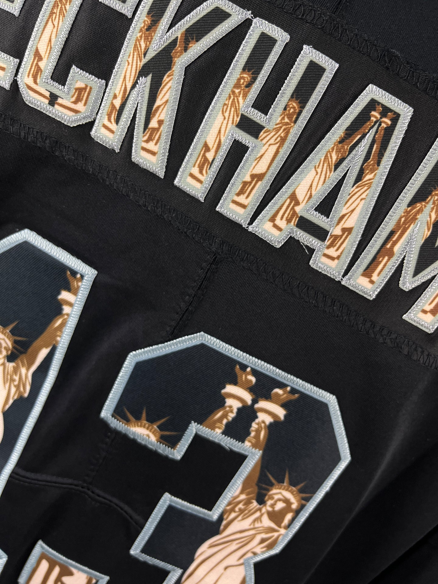 BECKHAM JR 13 Black Cleveland Browns NFL Jersey (Statue of Liberty Edition)