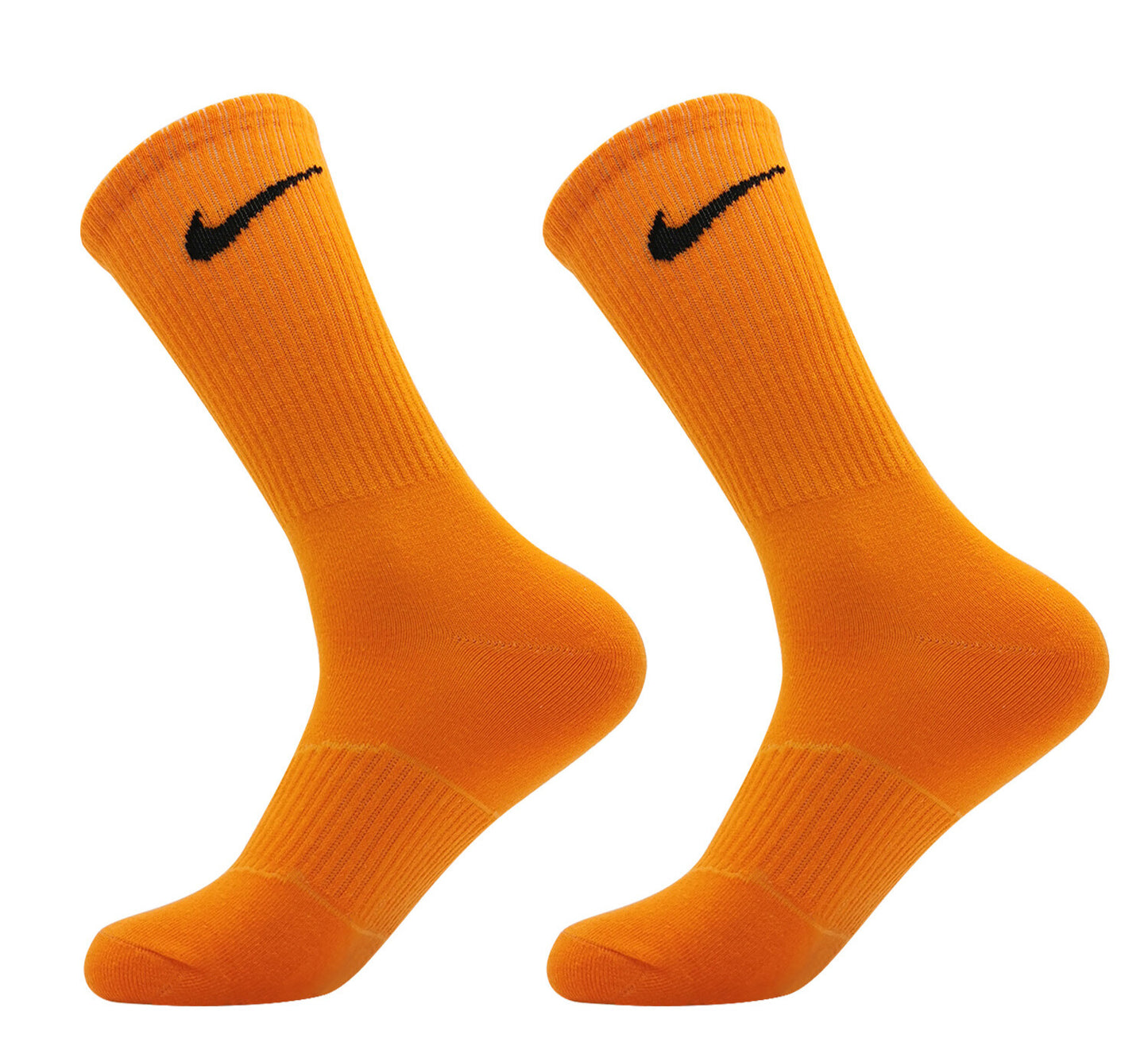 Nike Orange Crew Socks
