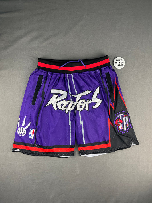 Toronto Raptors Purple Just Don Shorts