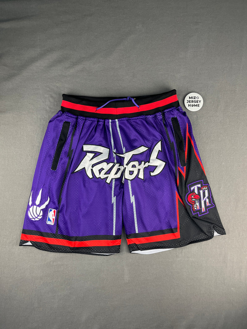 Toronto Raptors Purple Just Don Shorts