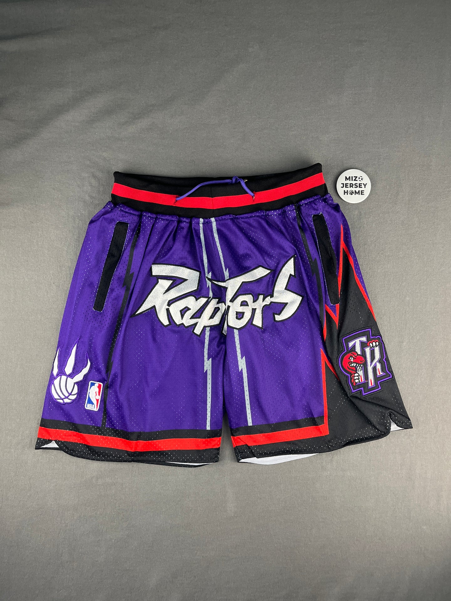 Toronto Raptors Purple Just Don Shorts