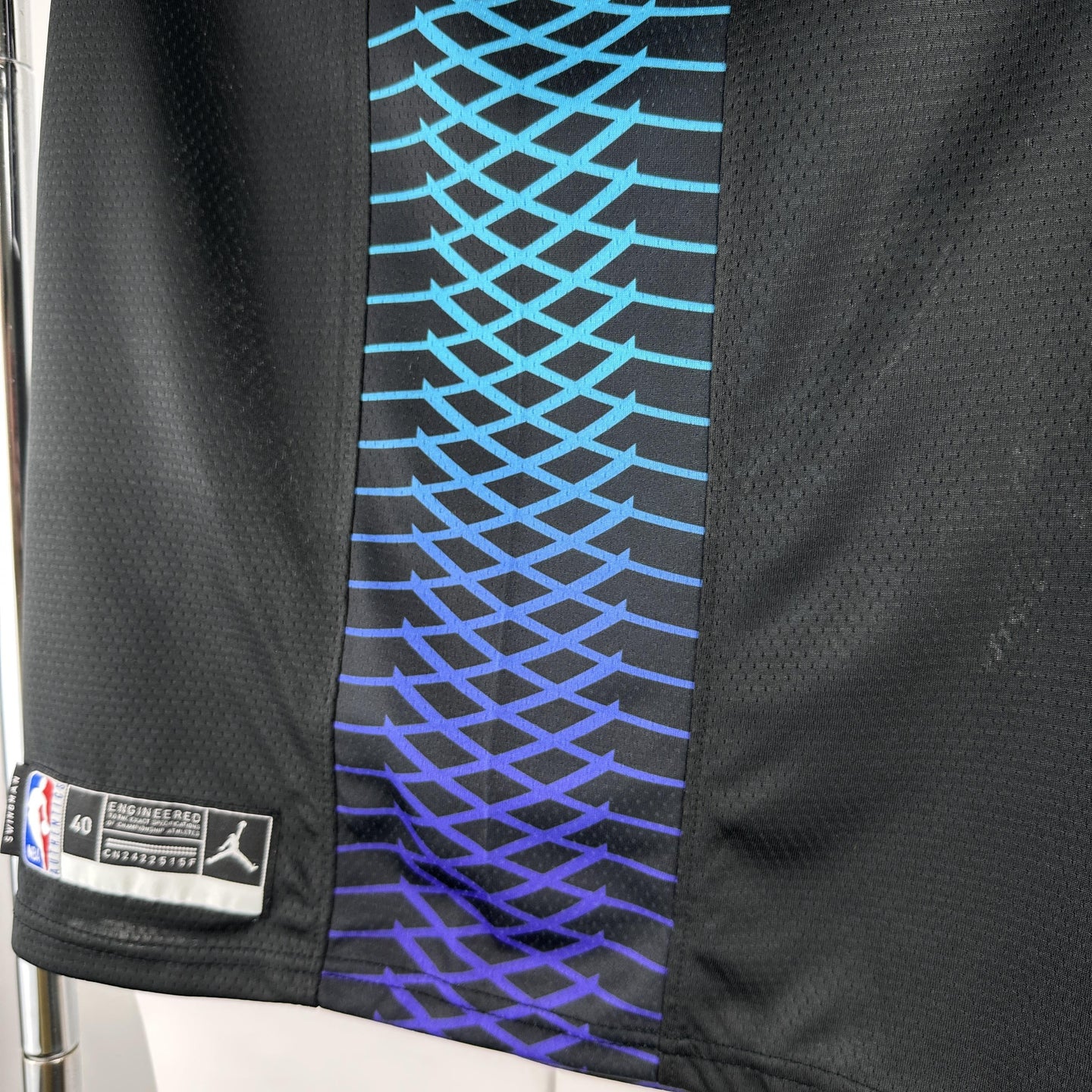 BALL 1 Black Buzzcity Heat Pressed Edition NBA Jersey