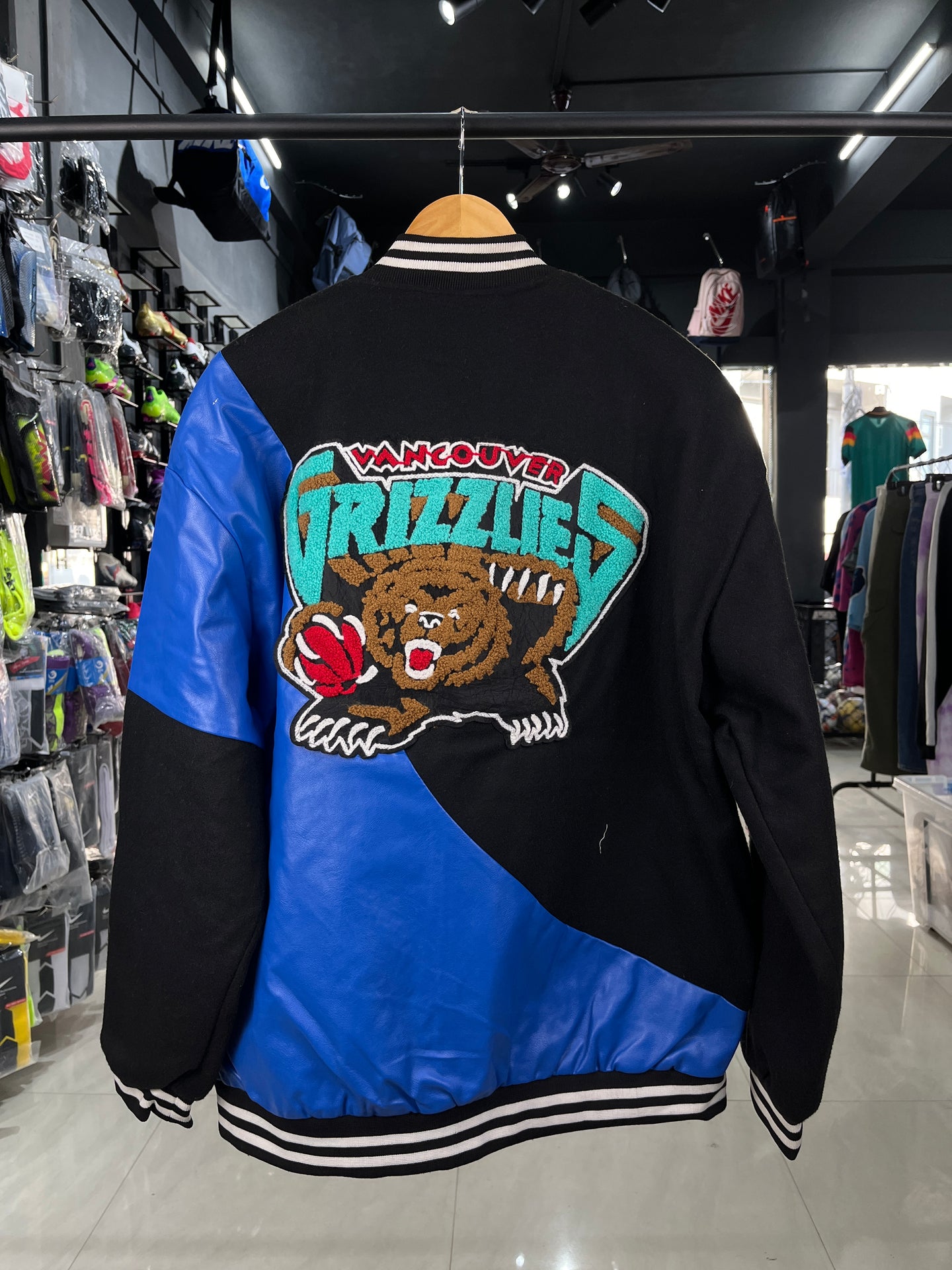 Black&Blue Varsity Jacket