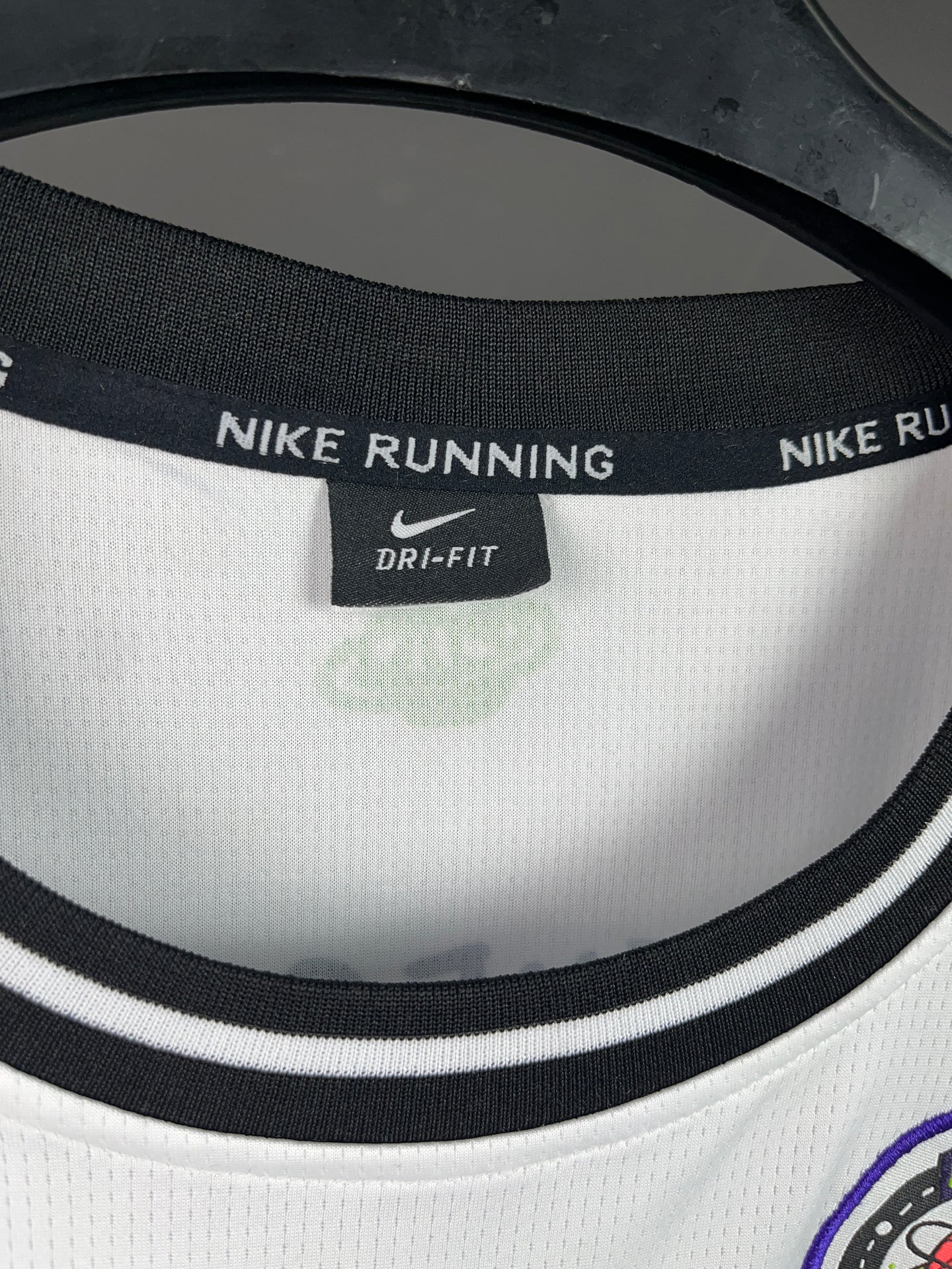 NIKE Dri-FIT Hoops White Basketball Shirt