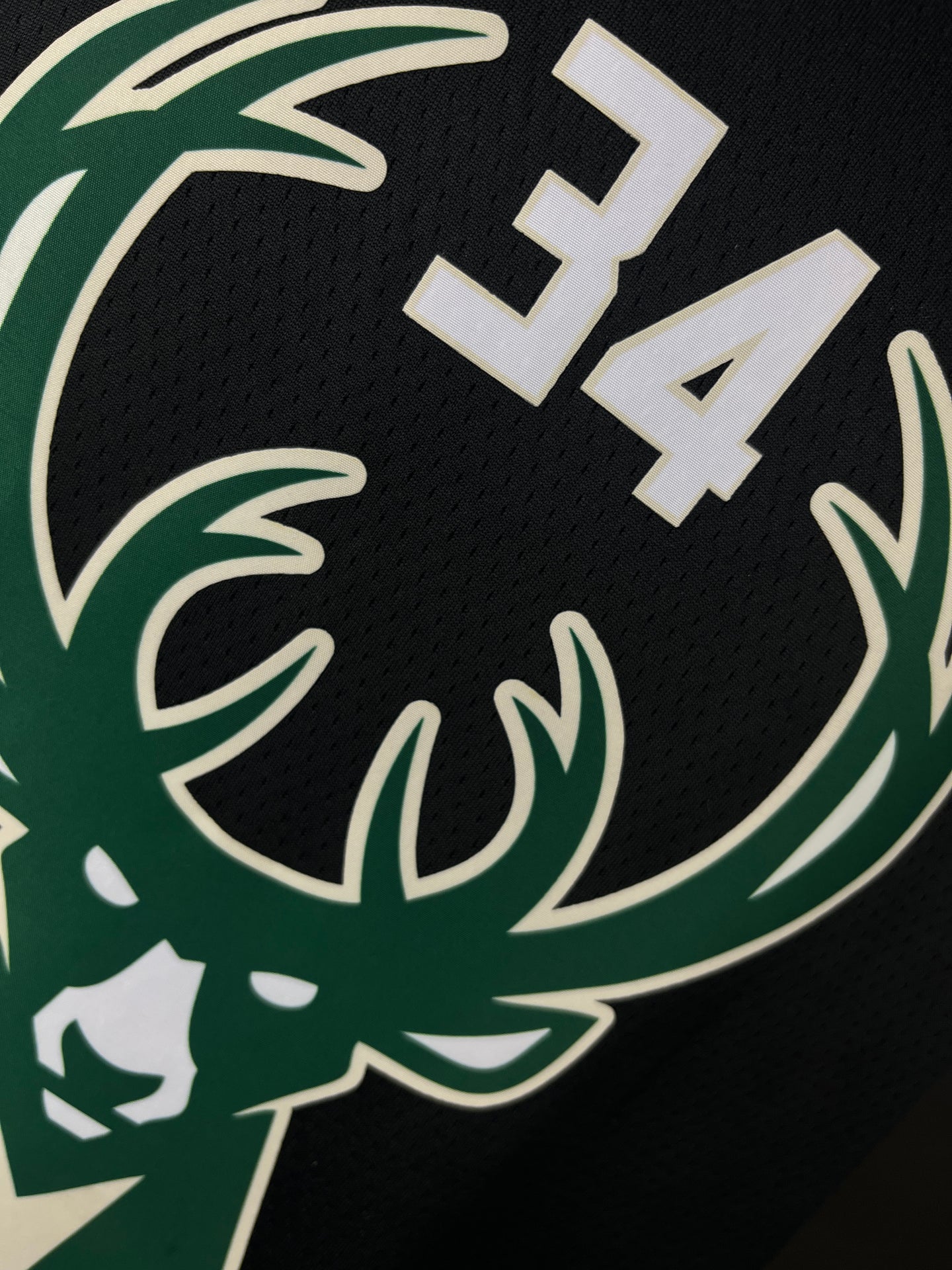 GIANNIS ANTETOKOUMNPO 34 Milwaukee Bucks Heat Pressed Edition NBA Jersey