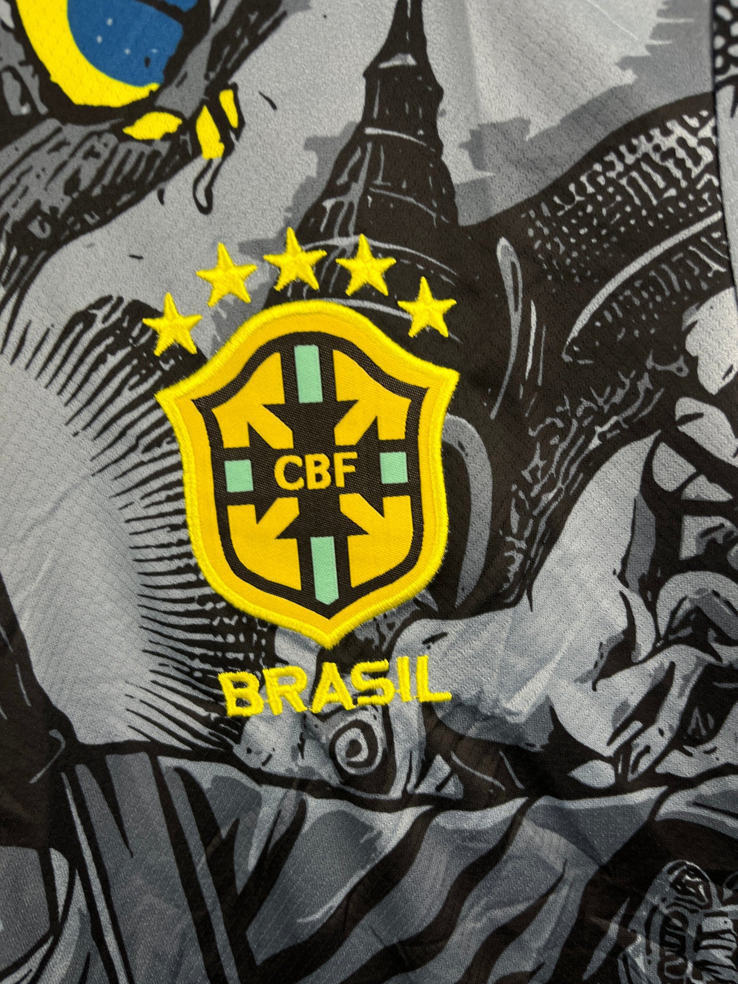 Brazil 'Christ The Redeemer' Edition Jersey Fan Version