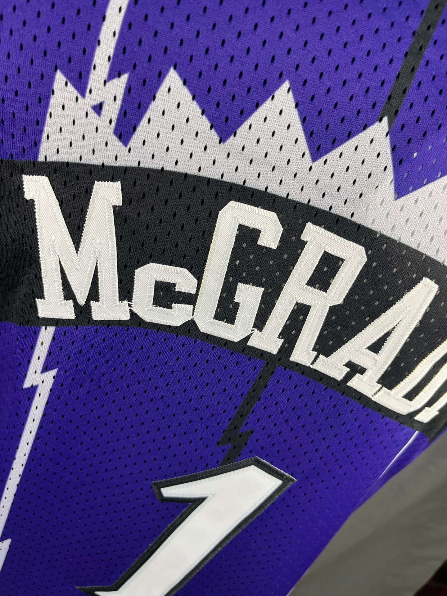 McGrady 1 Toronto Raptors Purple NBA JERSEY