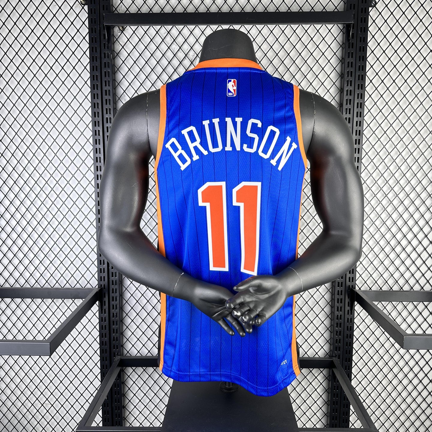 BRUNSON 11 New York Knicks Heat Pressed Edition NBA Jersey