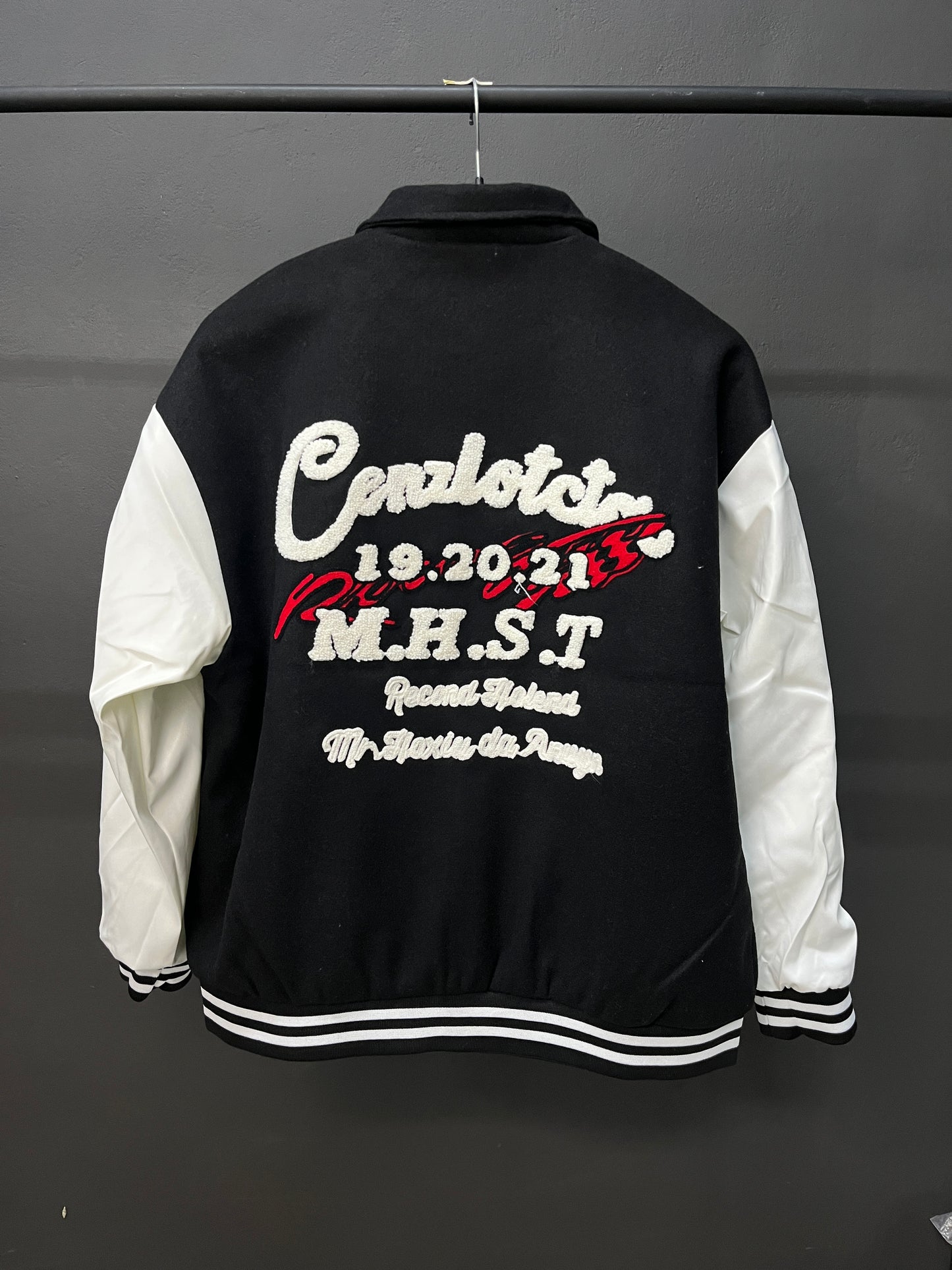 Black/White Varsity Jacket