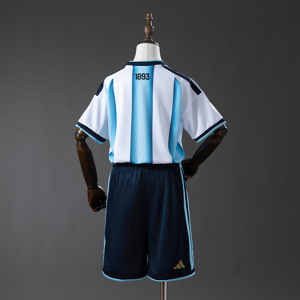 Argentina Home World Cup 2026 Kids Jersey
