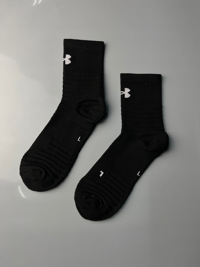 Under Armour Black Crew Socks