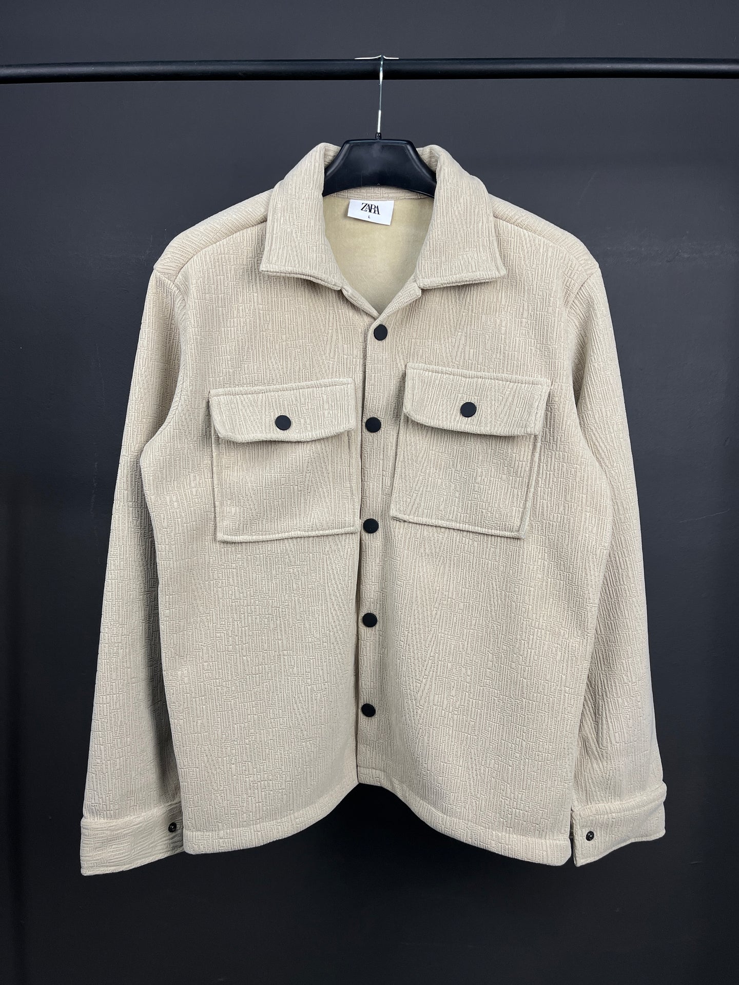 ZARA Beige Shacket