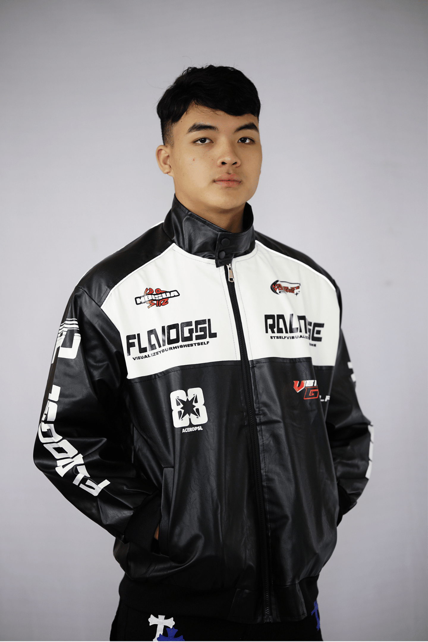 Riding Black Leather Jacket