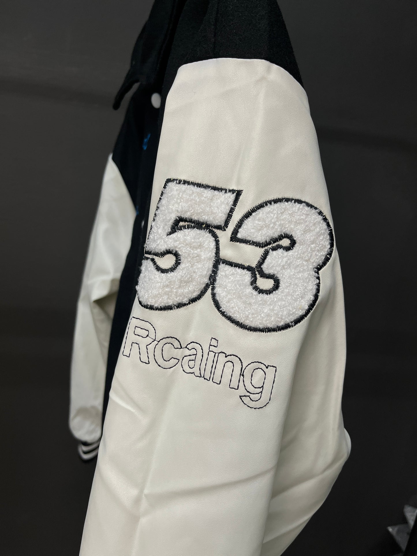 Black/White Varsity Jacket