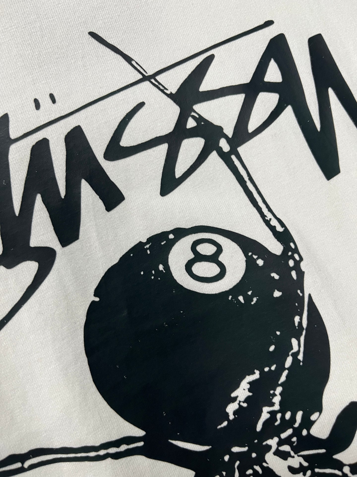 Stussy 8 Ball White T-shirt
