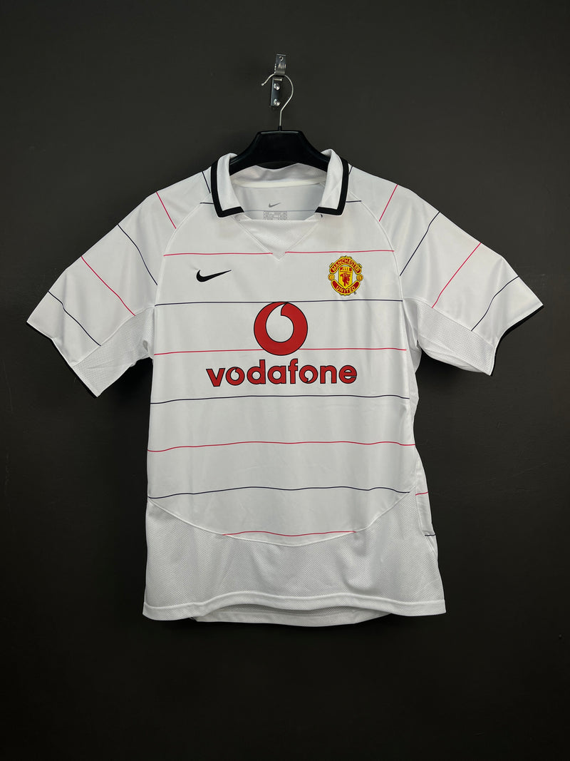 Manchester United 2003-04 Third White Retro Jersey