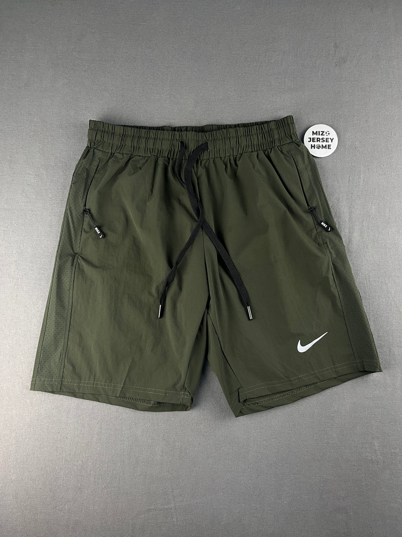 NIKE LIGHT WEIGHT Olive Green Shorts