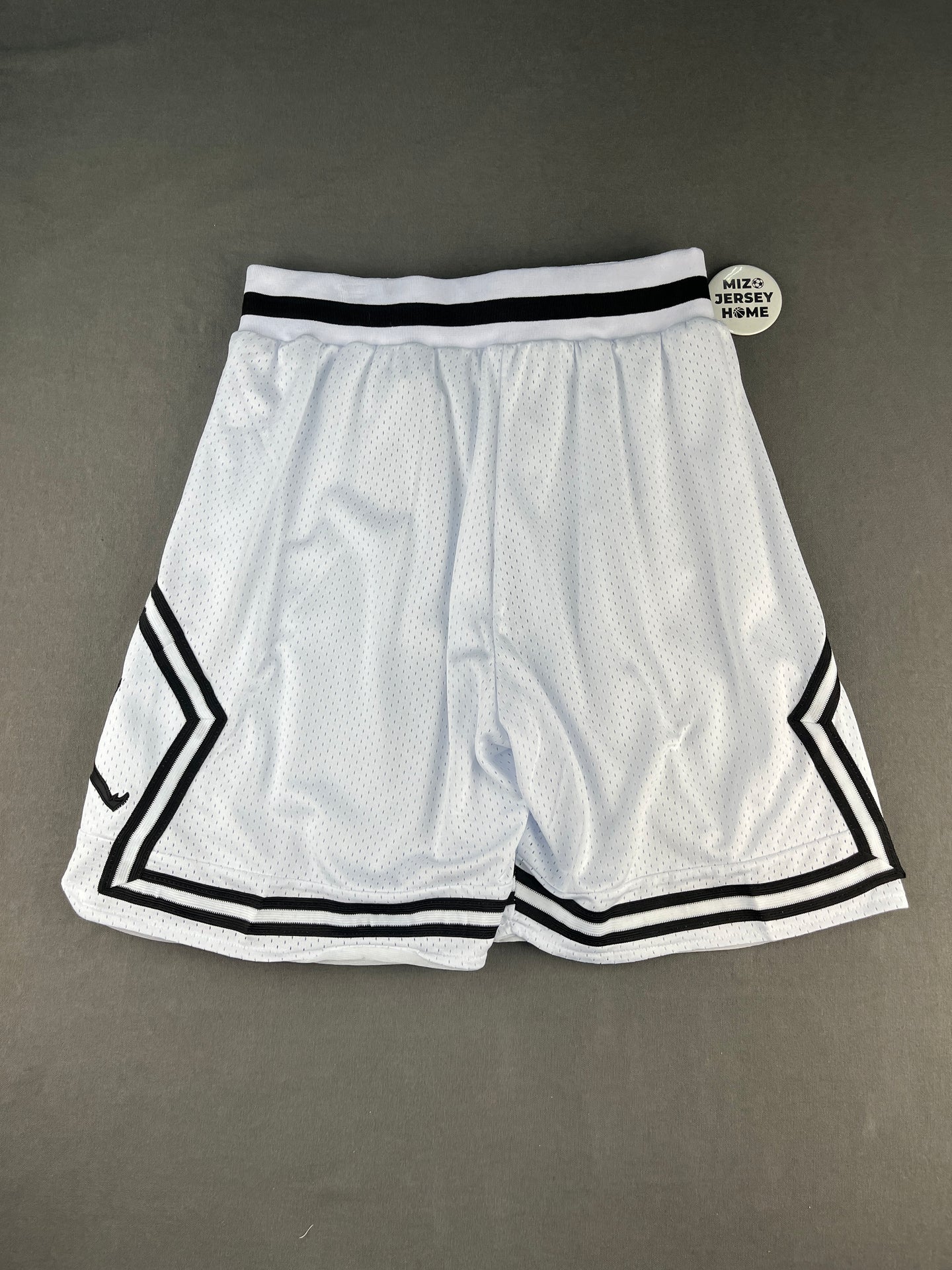 Jordan White Diamond Shorts