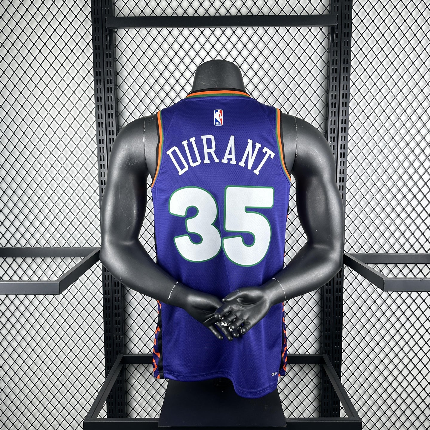 DURANT 35 Purple The Valley Heat Pressed Edition NBA Jersey
