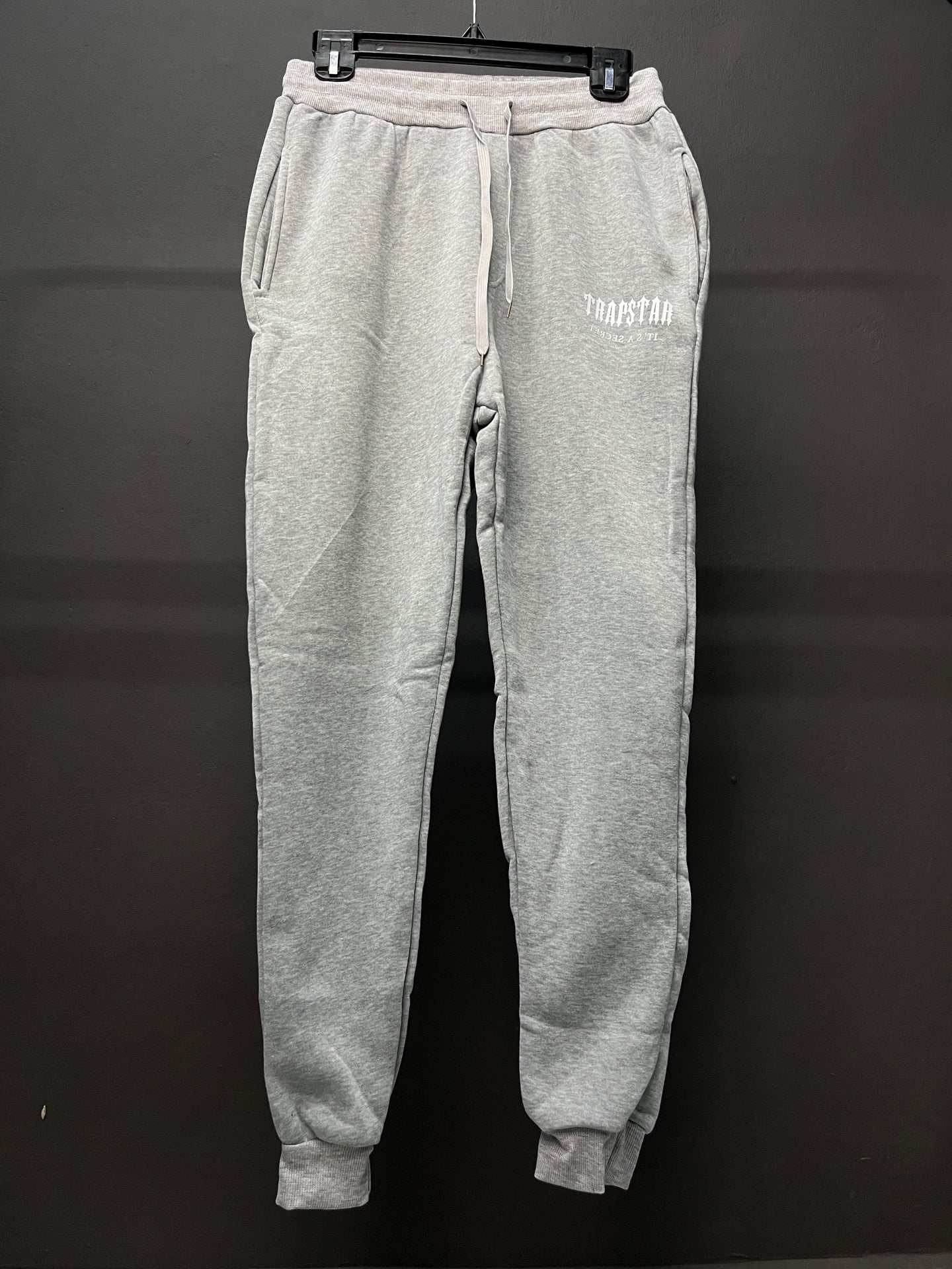 Trapstar Unisex Grey Hooded Tracksuit