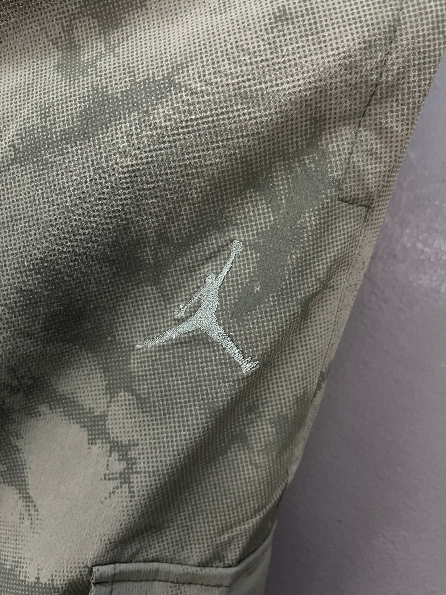 Jordan Dark Green Pockets Inner Fleece Pants