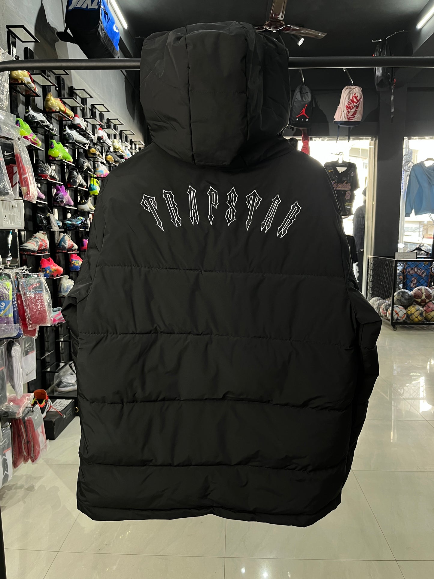 Trapstar Black Puffer Jacket