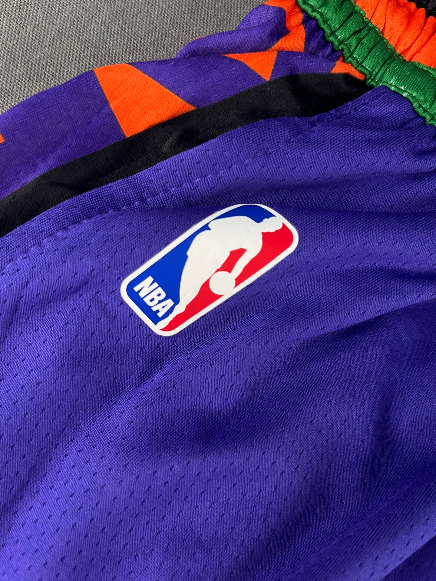 PHOENIX SUNS Purple Heat Pressed Shorts