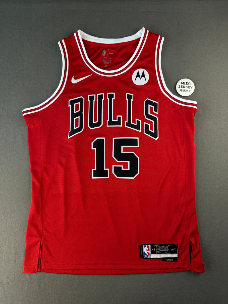 HAERIN 15 Red Chicago Bulls Heat Pressed Edition NBA Jersey