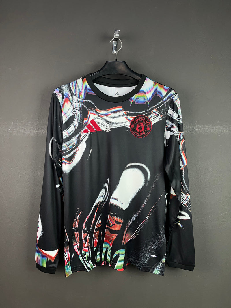 Manchester United Pre-match Kit 25/26 Fan Version Long Sleeves